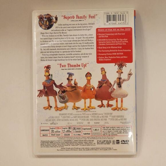 Chicken Run DVD Special Edition Pre-owned (2000) - Picture 2 of 4